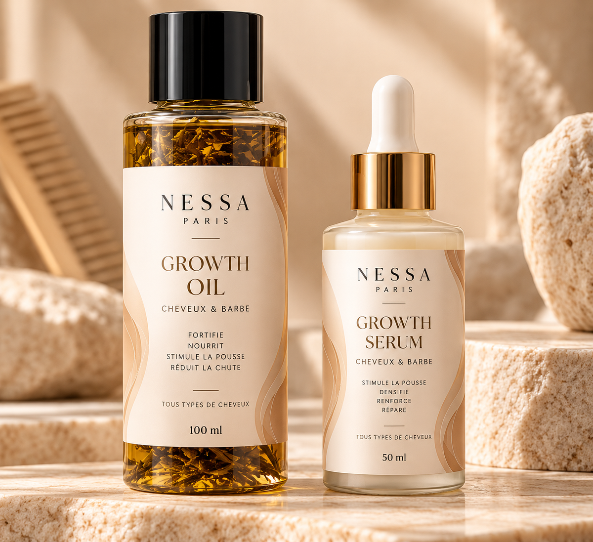 Kit Pousse Cheveux & Barbe