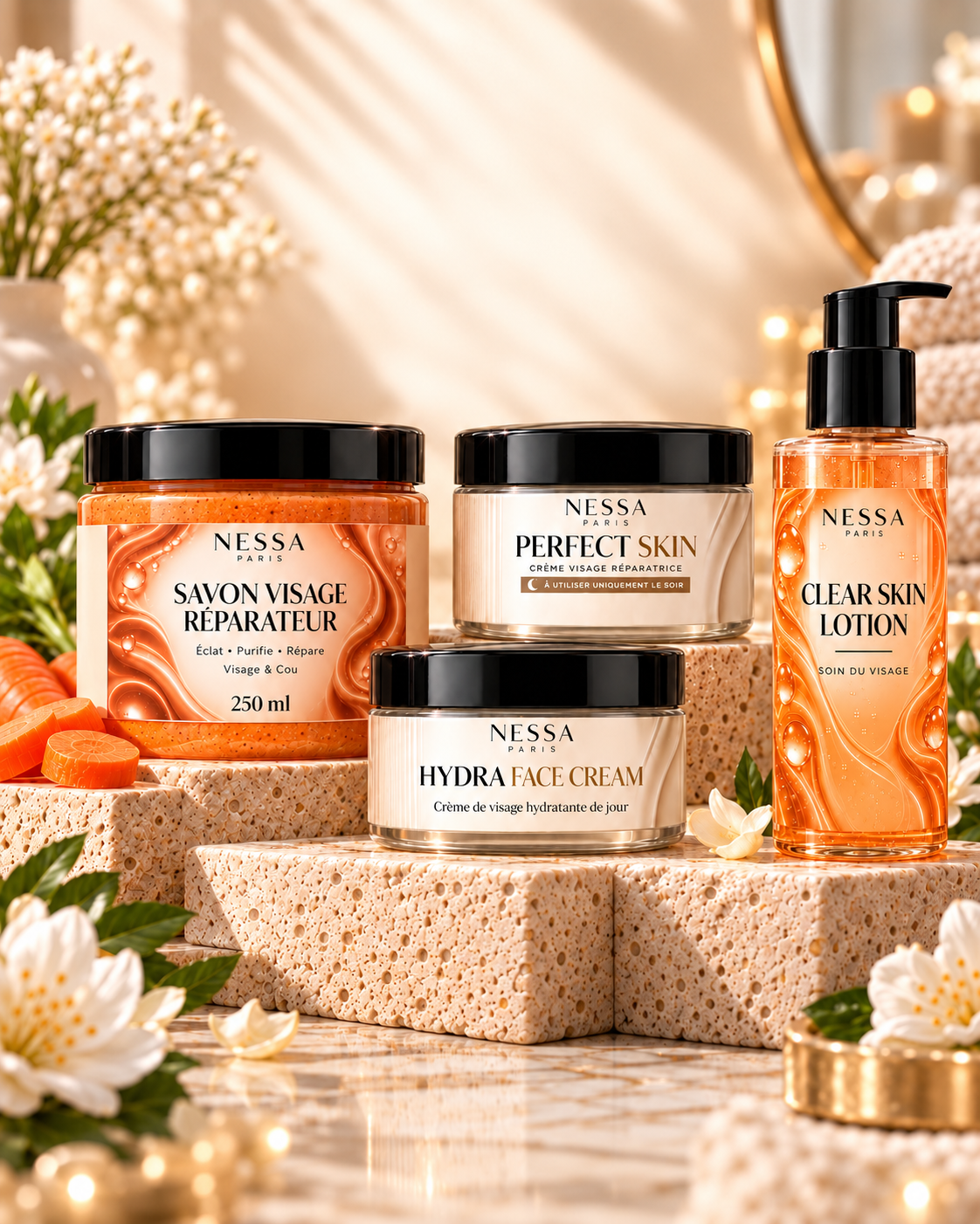 Kit visage réparateur intense